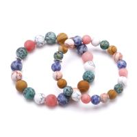 Gemstone Bracelets, Abrazine Stone, with Gemstone, plated, Unisex .4 Inch 