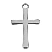 Stainless Steel Cross Pendants, original color Approx 1.5mm 