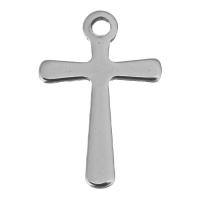 Stainless Steel Cross Pendants, original color Approx 1.5mm 