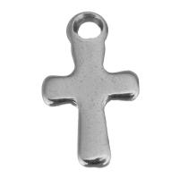 Stainless Steel Cross Pendants, original color Approx 1.5mm 