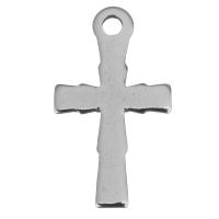 Stainless Steel Cross Pendants, original color Approx 1.5mm 