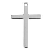 Stainless Steel Cross Pendants, original color Approx 1.5mm 