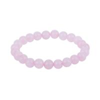 Rose Quartz Bracelet, for woman, pink, 8mm Approx 7.49 Inch 