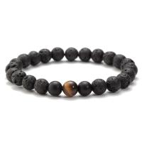 Gemstone Bracelets & Unisex & anti-fatigue, 8mm Approx 7.49 Inch 