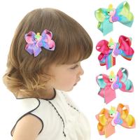 Cloth Alligator Hair Clip, fashion jewelry & for children 