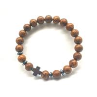 Huhn Wingwood Armband, mit Hämatit, plattiert, unisex, Länge:7.2 ZollInch, 5SträngeStrang/Menge, verkauft von Menge