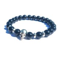 Pulsera de Piedras Preciosas, aleación de zinc, con Piedras preciosas, chapado, unisexo, más colores para la opción, 5Strandsfilamento/Grupo, Vendido por Grupo