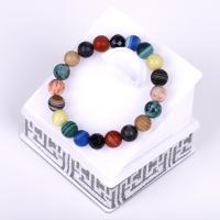 Ágata de encaje Pulsera, con Piedras preciosas, chapado, unisexo & diverso tamaño para la opción, más colores para la opción, Vendido por Sarta