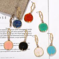 Enamel Zinc Alloy Drop Earring, with enamel, fashion jewelry & for woman 