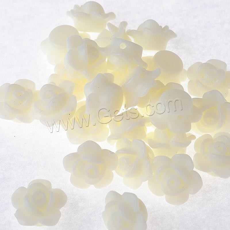 Acrylic Jewelry Beads, Flower, injection moulding, different size for choice, more colors for choice, Sold By Bag