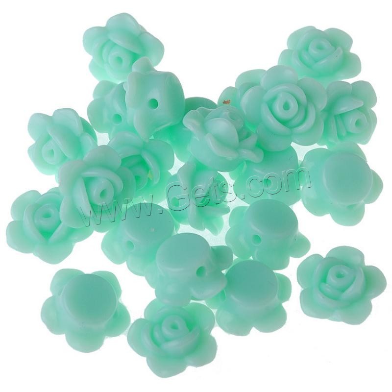 Acrylic Jewelry Beads, Flower, injection moulding, different size for choice, more colors for choice, Sold By Bag