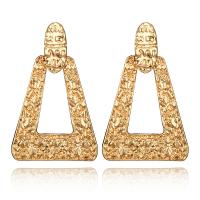 Pendientes de Perno de Aleación de Zinc, acero inoxidable aguja de pendiente, chapado en color dorado, diferentes estilos para la opción & para mujer, Vendido por Par