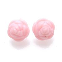 Acrylic Jewelry Beads, Flower, injection moulding Approx 1mm, Approx 