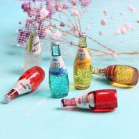 Mobile Phone DIY Decoration, Resin, Winebottle, Mini 