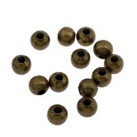 Perles de fer, tambour, Plaqué de couleur de bronze antique, 10mm Environ 4mm, Environ Vendu par sac