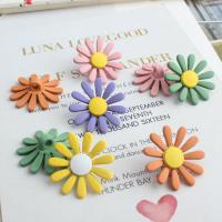 Accesorio del pelo de DIY que, aleación de zinc, Flor, barniz de secado al horno, Estilo coreano, más colores para la opción, 23x23mm, 20PCs/Bolsa, Vendido por Bolsa