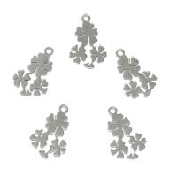 ステンレススチールフラワーペンダント, ステンレス, 花形, 無色 穴:約 1.5mm, 300パソコン/バッグ, 売り手 バッグ