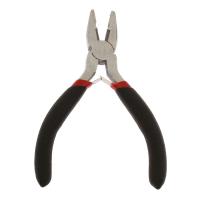 Pliers, Stainless Steel, with Rubber, black 