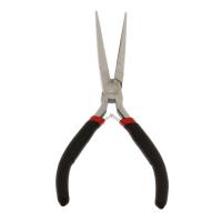 Pliers, Stainless Steel, with Rubber, black 