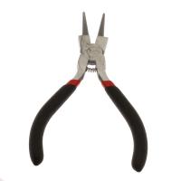 Pliers, Stainless Steel, with Rubber, black 