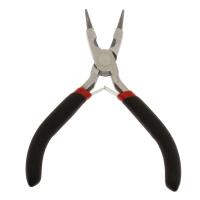 Pliers, Stainless Steel, with Rubber, black 