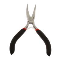 Pliers, Stainless Steel, with Rubber, black 