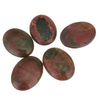 Picasso Jasper Cabochon, henna 