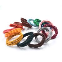 Nylón Cordón para Pulsera, Resistente & Bricolaje, más colores para la opción, 4mm, 1m/UD, Vendido por UD