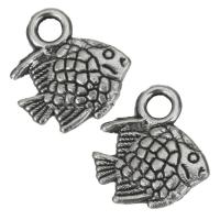 動物形の真鍮製ペンダント, 銅, 魚, エナメル, シルバー 穴:約 1.5mm, 売り手 パソコン