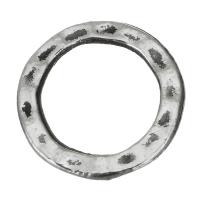 Anneau de assesoire en laiton, beignet, argent Environ 10mm, Vendu par PC