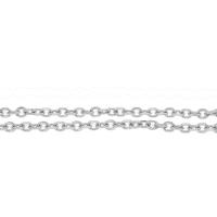 Stainless Steel Oval Chain, 304 Stainless Steel, original color 