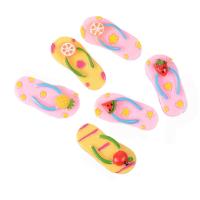 Mobile Phone DIY Decoration, Resin, Slipper, stoving varnish 