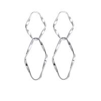 Zinc Alloy Drop Earring, plated, for woman & hollow 