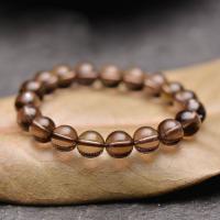 Smoky Quartz Bracelet, natural, fashion jewelry & Unisex tan 