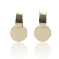 Zinc Alloy Drop Earring, plated, fashion jewelry & for woman 