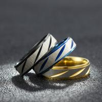 Fingerring Edelstahl-Mann, Edelstahl, plattiert, Modeschmuck & verschiedene Größen vorhanden & für den Menschen, keine, verkauft von PC