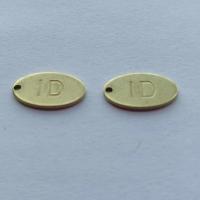 Brass Jewelry Pendants, fashion jewelry & DIY, original color Approx 1mm 