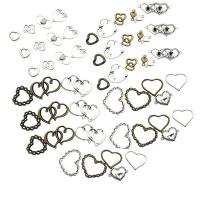 Zinklegierung Herz Anhänger, plattiert, Modeschmuck & DIY & gemischt, 20mm, 60PCs/Tasche, verkauft von Tasche