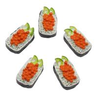 Rocailles Opaker Farben , Harz, Sushi, Modeschmuck & DIY, 17.5x28x11mm, ca. 100PCs/Tasche, verkauft von Tasche