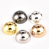 Brass Bead Cap, plated, DIY, Random Color, 20mm Approx 2.5mm 