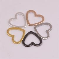 Brass Jewelry Finding, Heart, plated, hollow, Random Color 