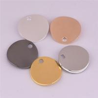 Brass Jewelry Pendants, plated, fashion jewelry & DIY, Random Color, 16mm Approx 2.5mm 