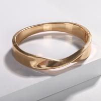 Fashion Zinc Alloy Bangle, plated, fashion jewelry & for woman, golden 