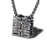 Stainless Steel Jewelry Necklace, plated, Unisex & box chain & hollow Approx 23.6 Inch 