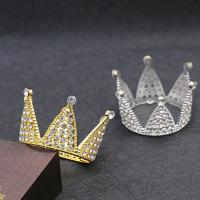 Bridal Tiaras, Zinc Alloy, with Crystal, plated, fashion jewelry 