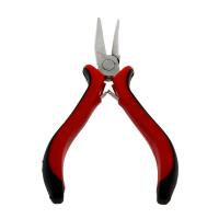 Pliers, Stainless Steel, with Rubber, black and red 