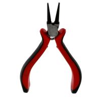 Pliers, Stainless Steel, with Rubber, black and red 