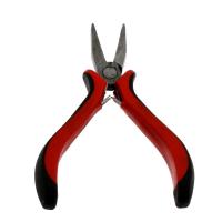 Pliers, Stainless Steel, with Rubber, black and red 