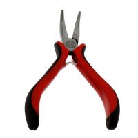 Pliers, Stainless Steel, with Rubber, black and red 