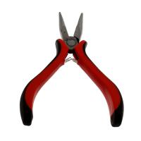 Pliers, Stainless Steel, with Rubber, black and red 